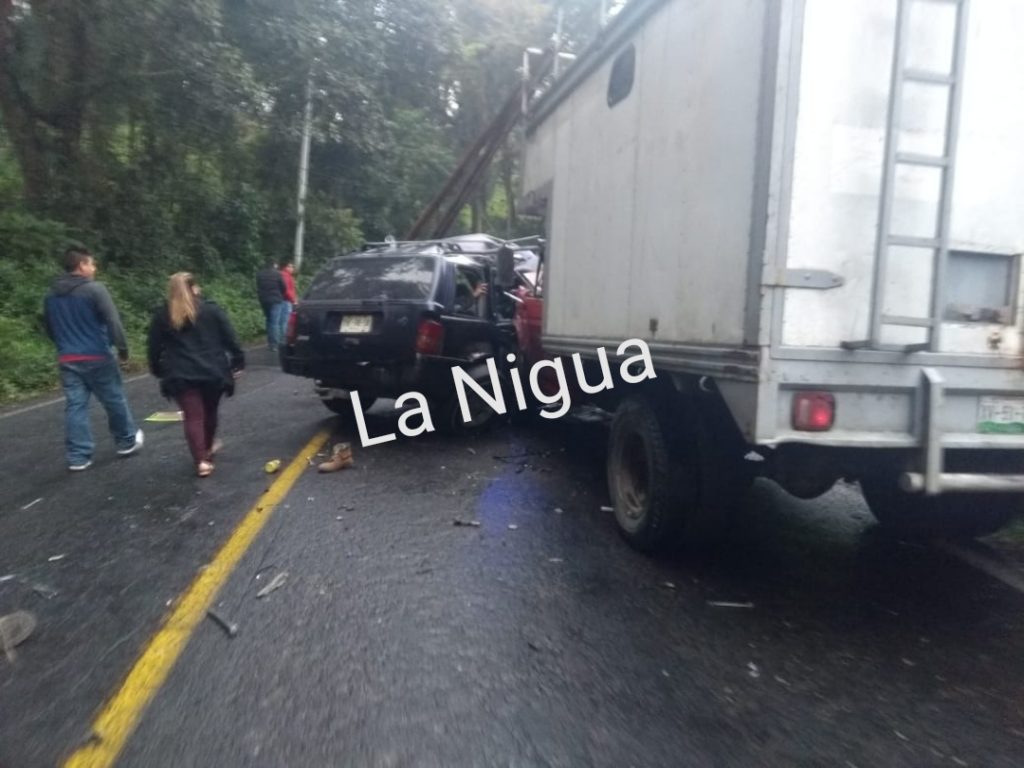 Identifican a víctima de accidente en Huatusco; era de Coscomatepec