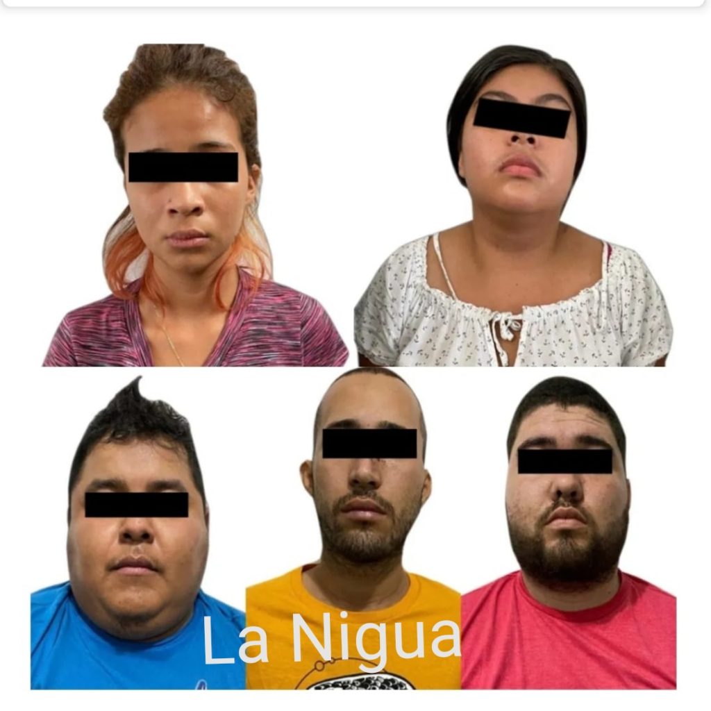 A estas personas les encontraron varios vehículos con reporte de robo