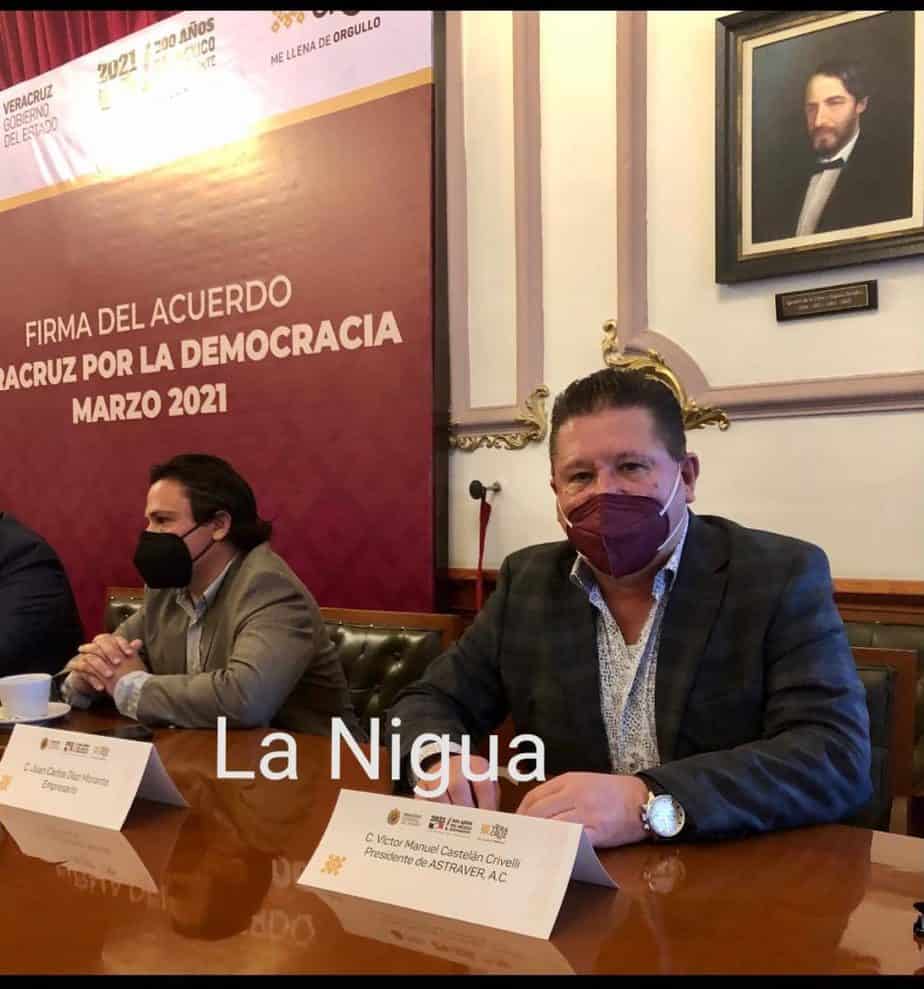 ASTRAVER A.C, se adhiere al acuerdo Veracruz por la Democracia