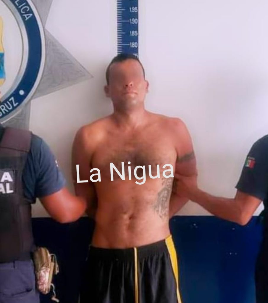 Detienen depravado sujeto del Estado de México en Tecolutla