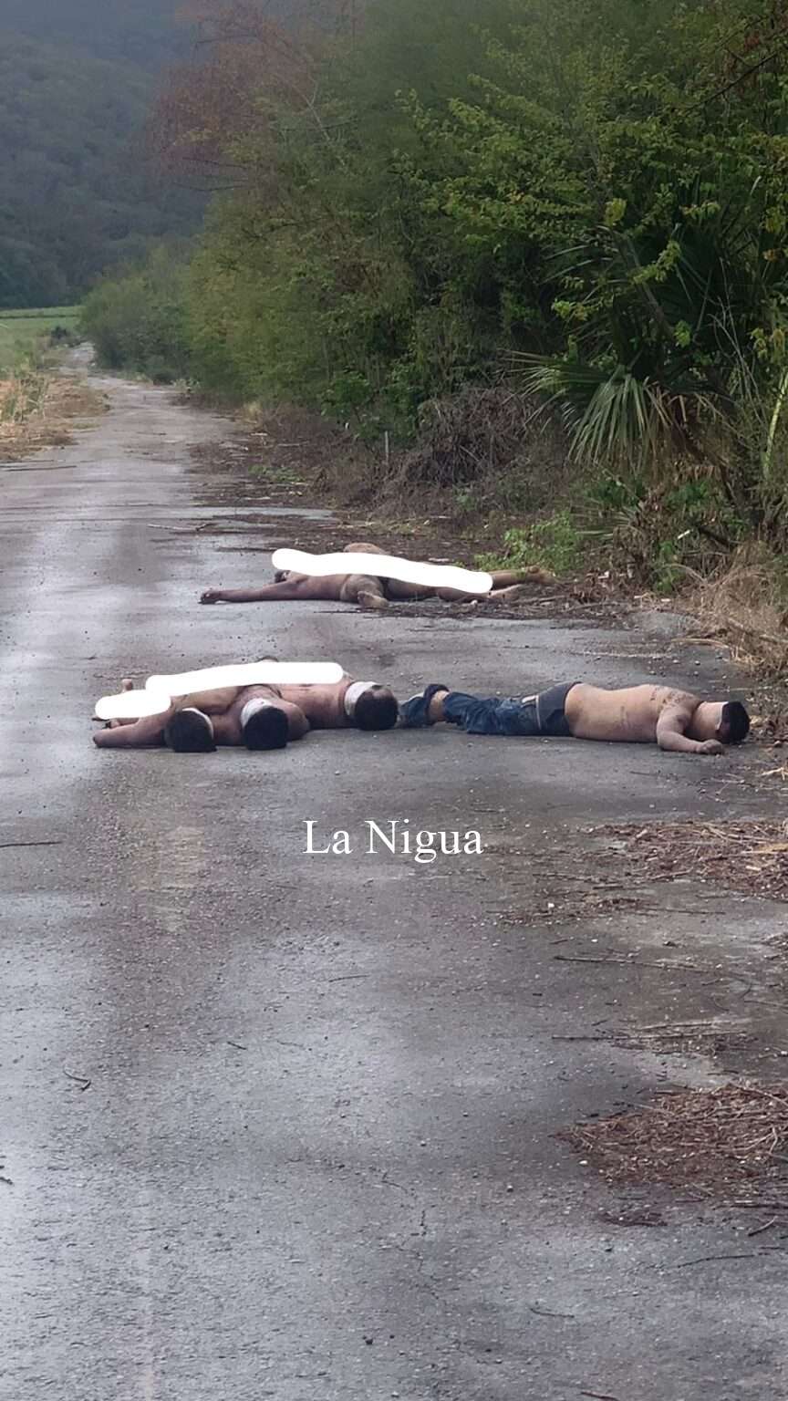 INVESTIGA FISCALÍA DE SLP HALLAZGO DE PERSONAS ABANDONADAS SIN VIDA EN AQUISMÓN*