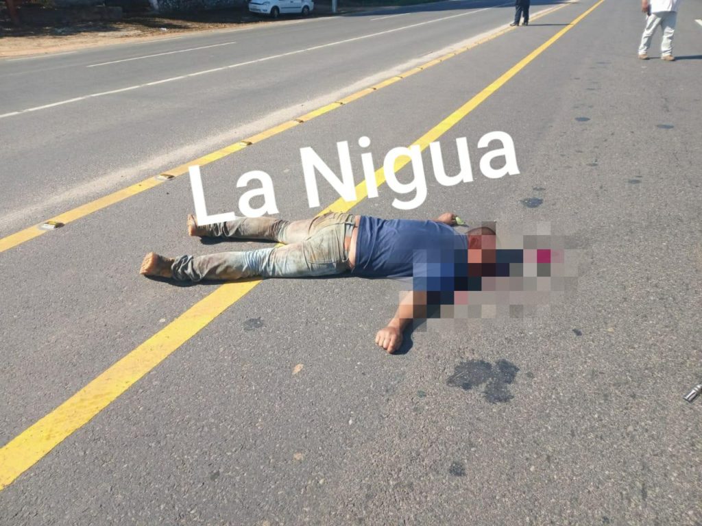 Golpeado tiran a presunto asaltante en la entrada a Soconusco