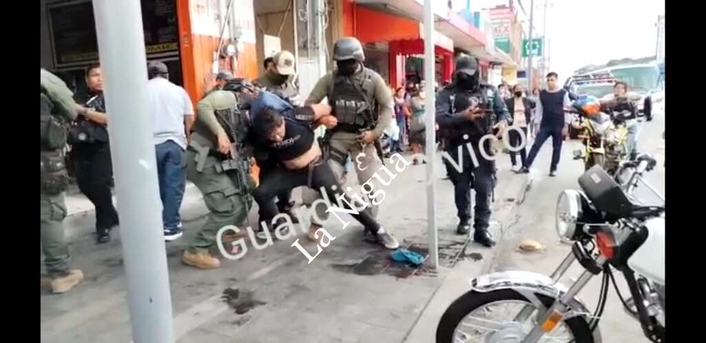 Vídeo de la detención de un delincuente en Fortín