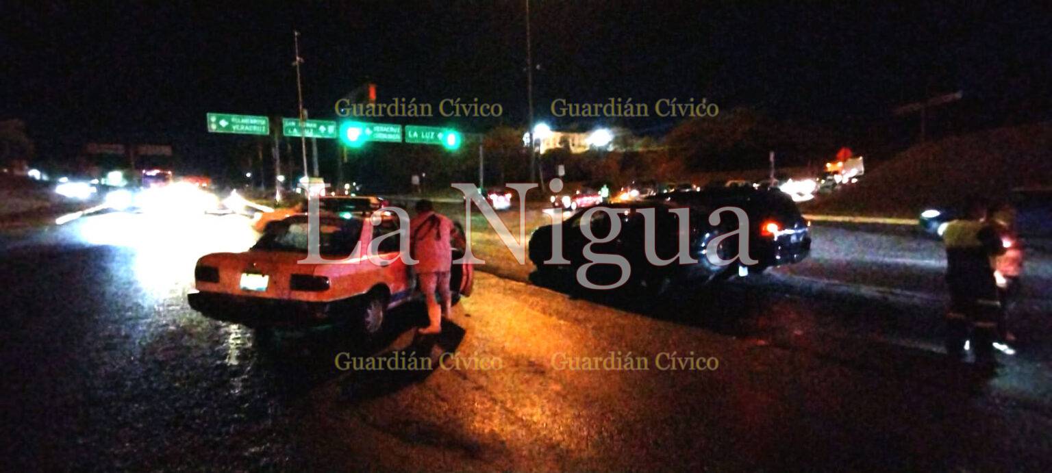 CHOQUE MÚLTIPLE EN EL BULEVAR TRATADOS DE CÓRDOBA