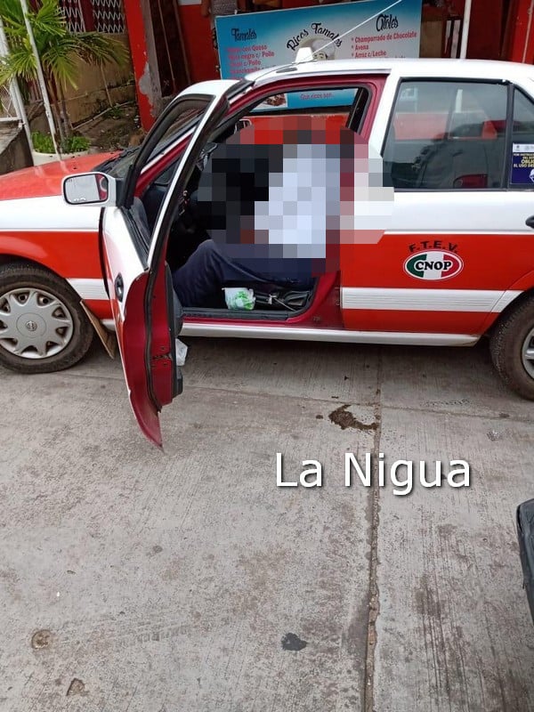 Taxista de Acayucan muere de un infarto en el barrio Tamarindo