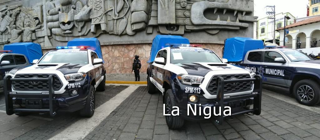 Refuerzan el rubro de seguridad pública en Papantla