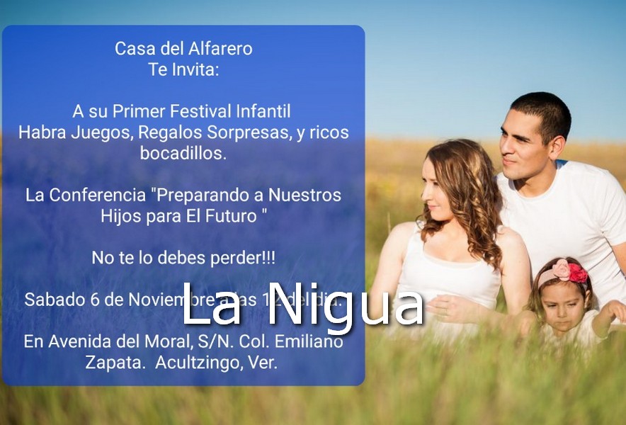 Casa del Alfarero invita al Primer Festival Infantil