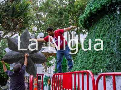 Exhorta Ayuntamiento a propietario, retirar estructura del pino de Navidad