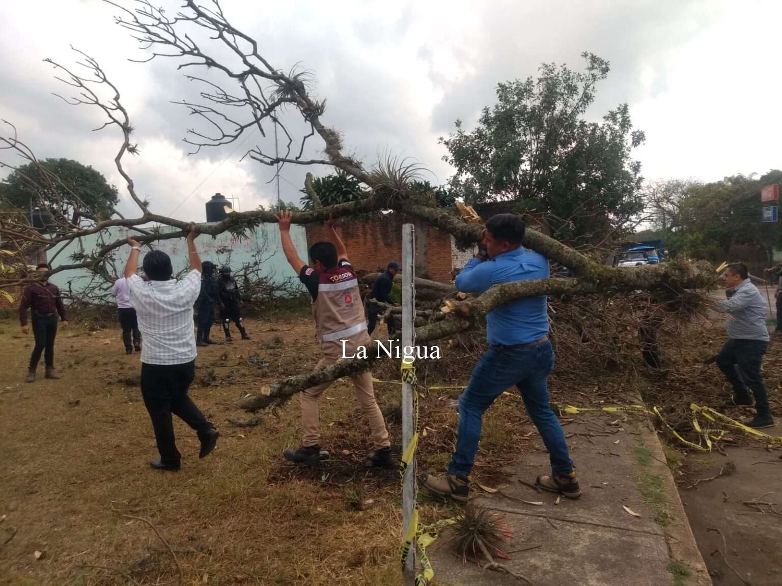 Mantiene apoyo Ayuntamiento tras afectaciones por tormenta
