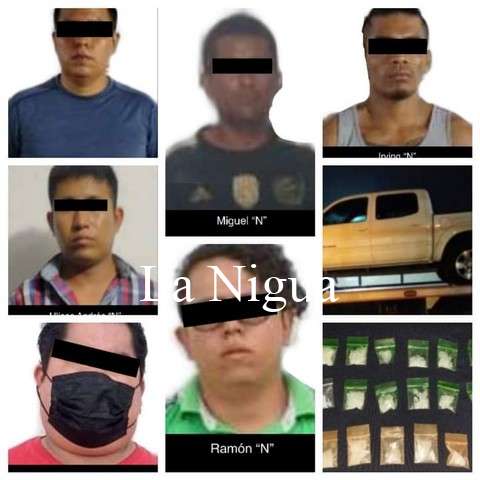 Registra SSP seis detenciones; recupera dos vehículos robados