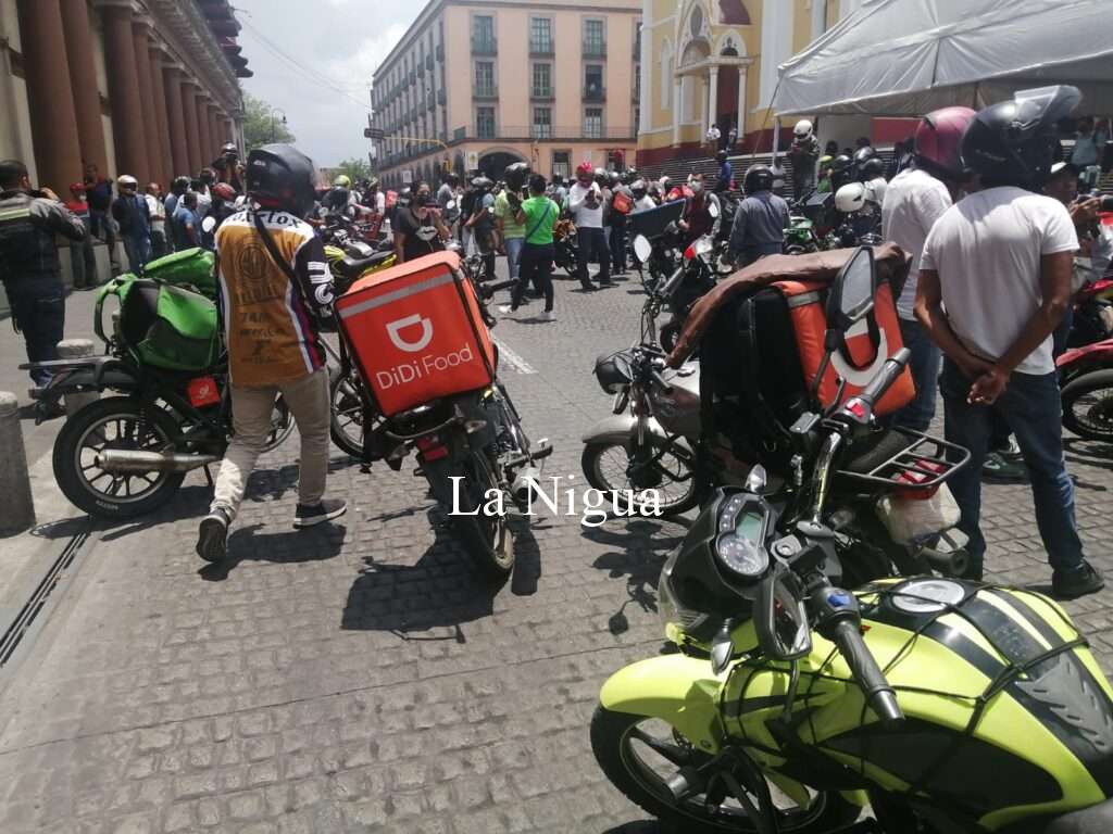 Motociclistas se manifiestan por abusos de elementos de la SSP 2 WhatsApp Image 2022 05 27 at 2.09.36 PM 1