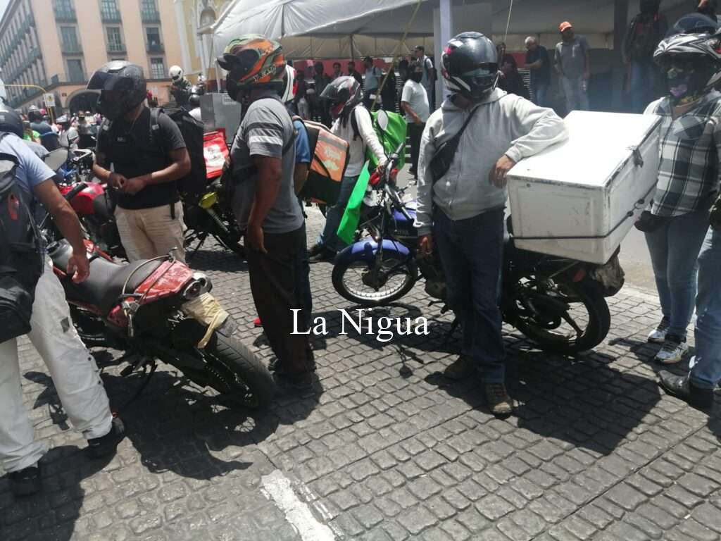 Motociclistas se manifiestan por abusos de elementos de la SSP 3 WhatsApp Image 2022 05 27 at 2.09.36 PM