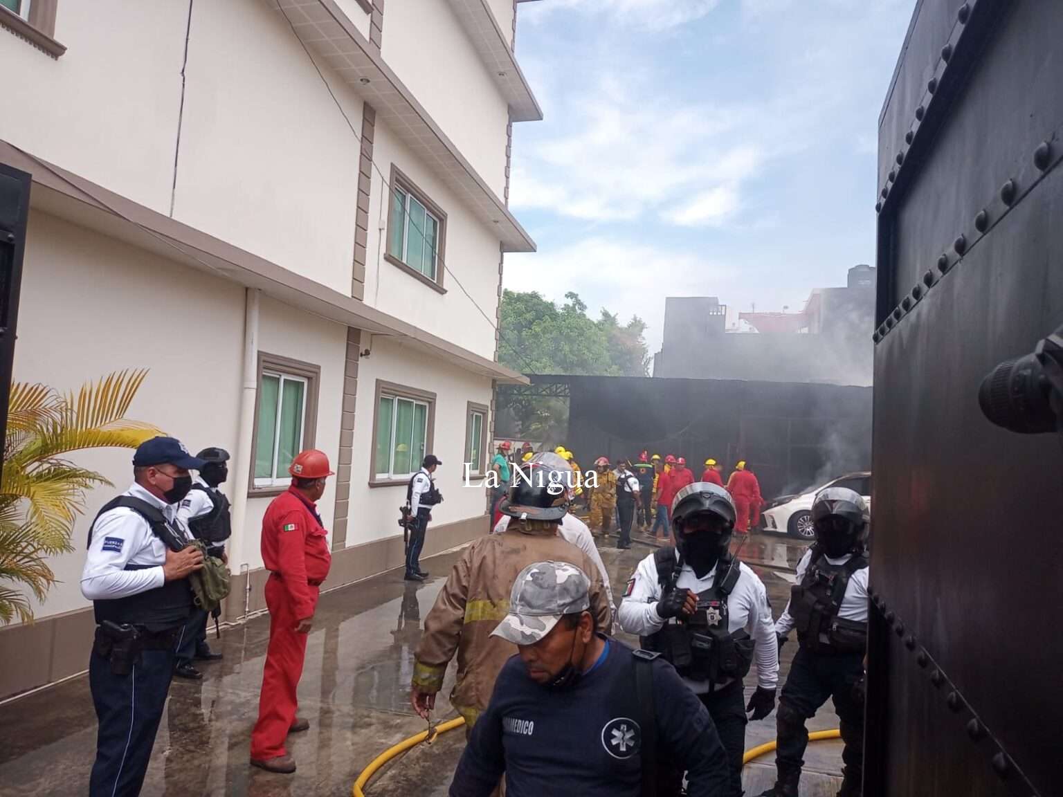 Incendio en Poza Rica causa zozobra