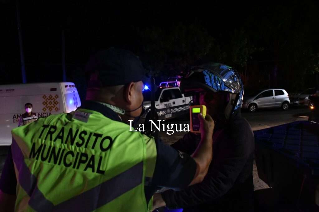Mantendrá Tránsito Municipal operativos de alcoholímetro “Conduce Sin Alcohol” para reducir accidentes