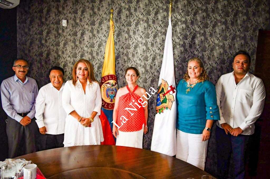 Se reúne Presidente Juan Martínez con Embajadora de Colombia para impulsar intercambio cultural y de turismo.