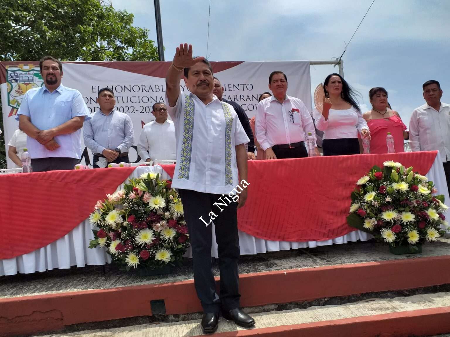Toma protesta Enrique Cruz Canseco como alcalde de Jesús Carranza