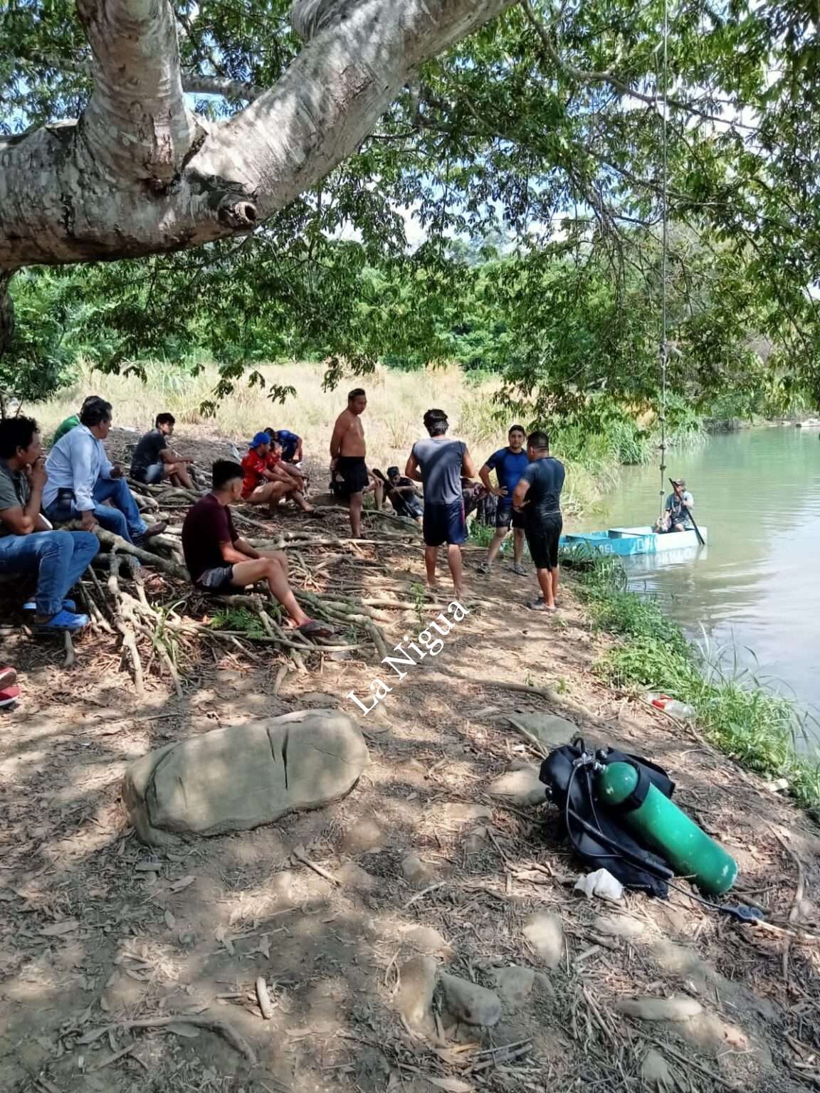 Sigue la búsqueda de Luis Ángel N en las aguas del Río San Pedro en Atzalán