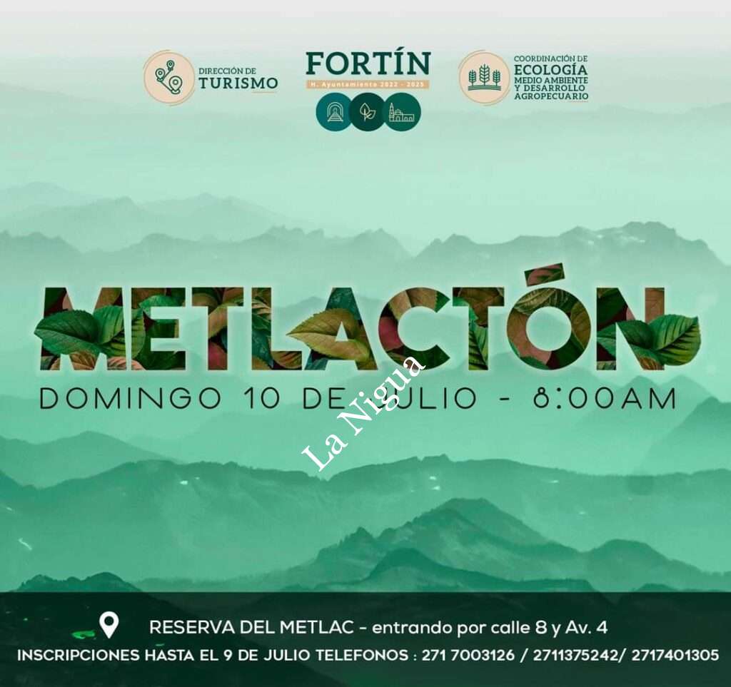 Invita Turismo y Ecología, Medio Ambiente a Metlacton