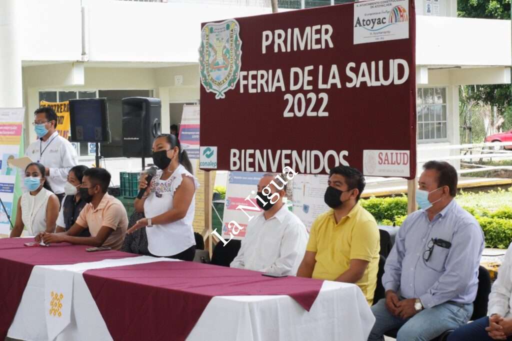 Inaugura Ayuntamiento de Atoyac y DIF municipal primer Feria de la Salud