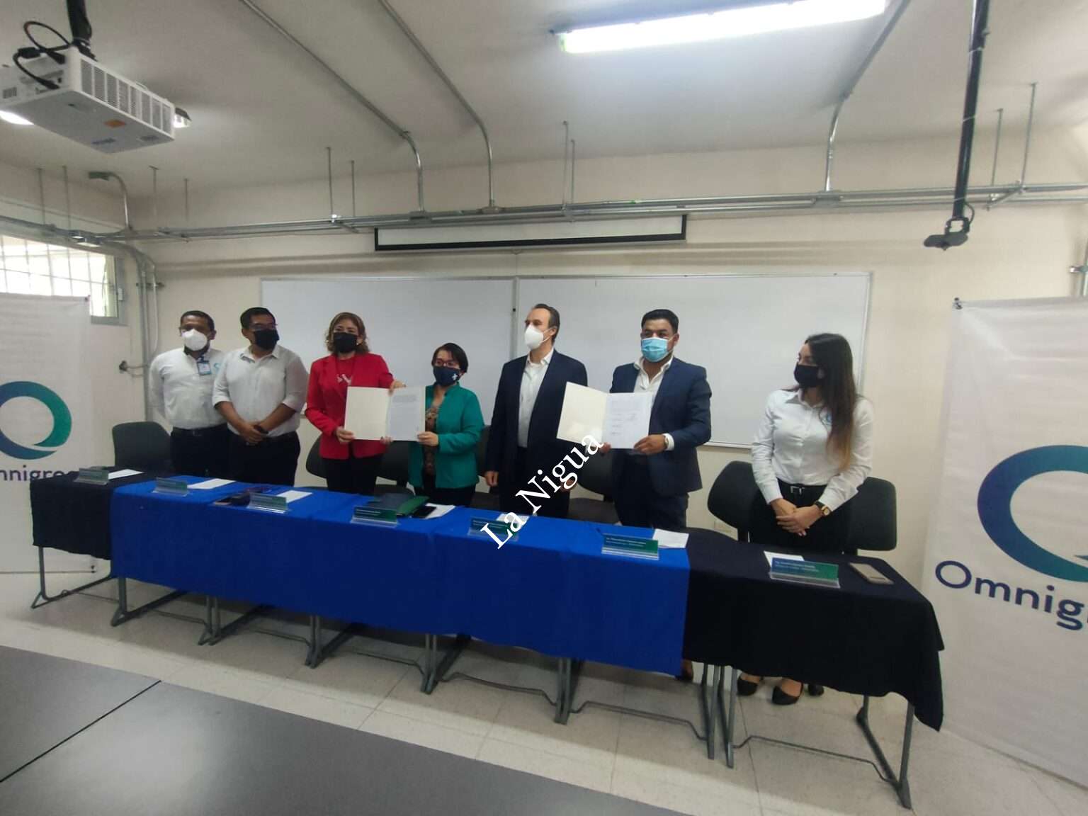 Firma convenio Universidad Veracruzana con Omnigreen