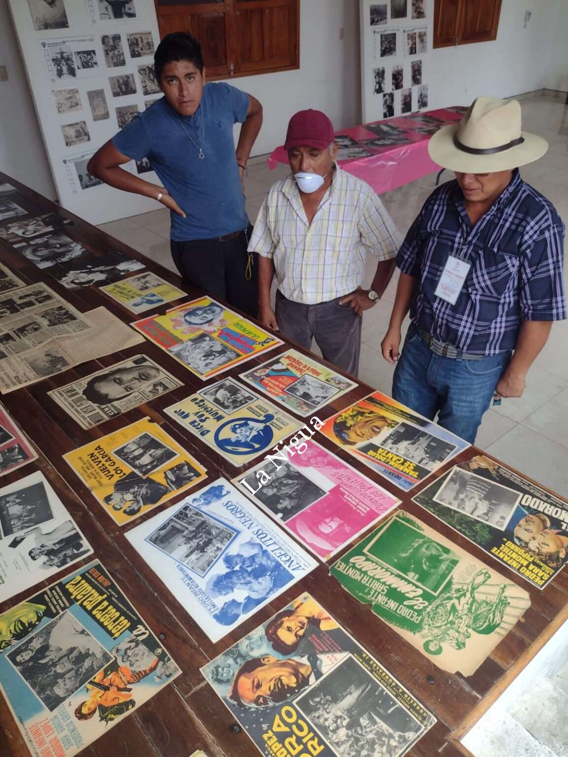 Con gran éxito, se realiza la exposición “Testimonios de la Época del Cine Mexicano” en Gutiérrez Zamora.