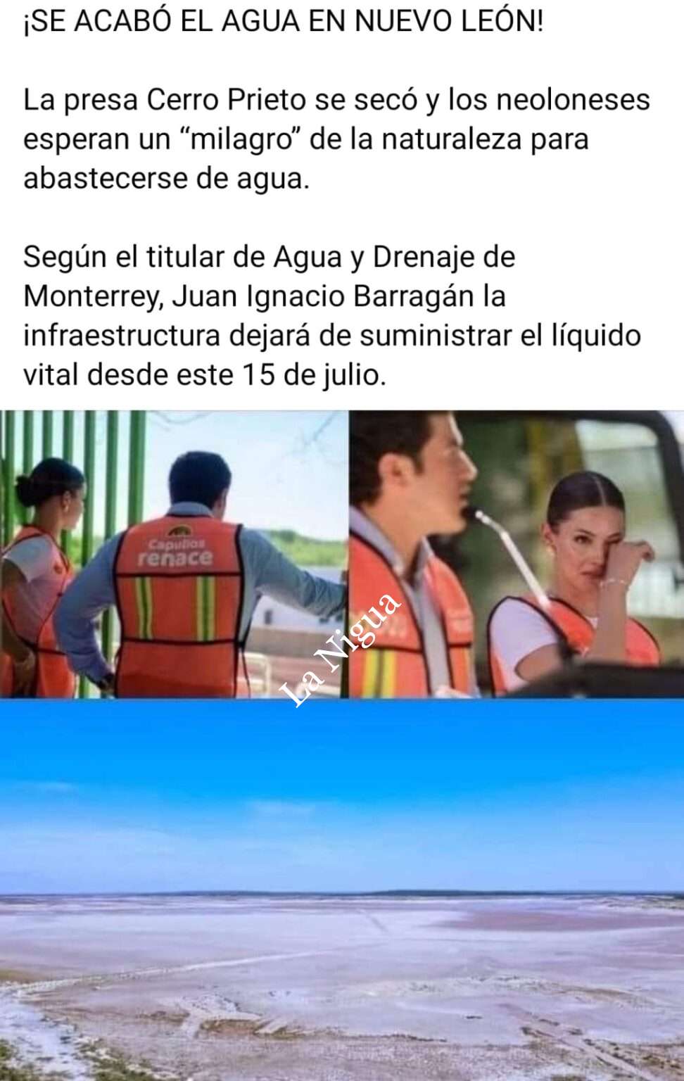 SEQUÍA EXTREMA EN MONTERREY LO PEOR PODRIA APENAS EMPEZAR