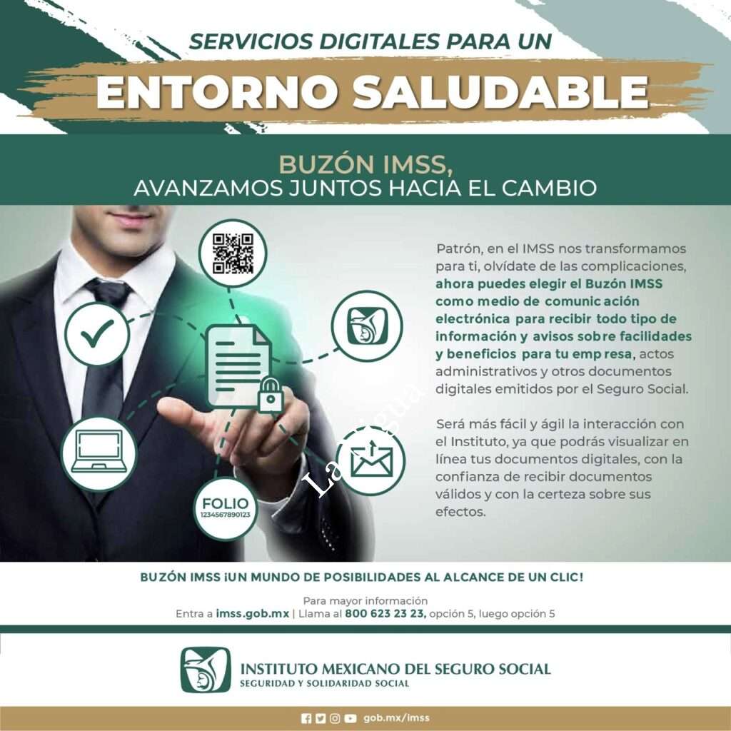 Invita IMSS Veracruz Sur a patrones  a utilizar “Buzón IMSS”