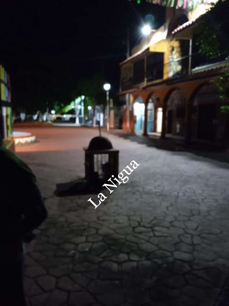 Dejan sin alumbrado público a habitantes de Camarón de Tejeda