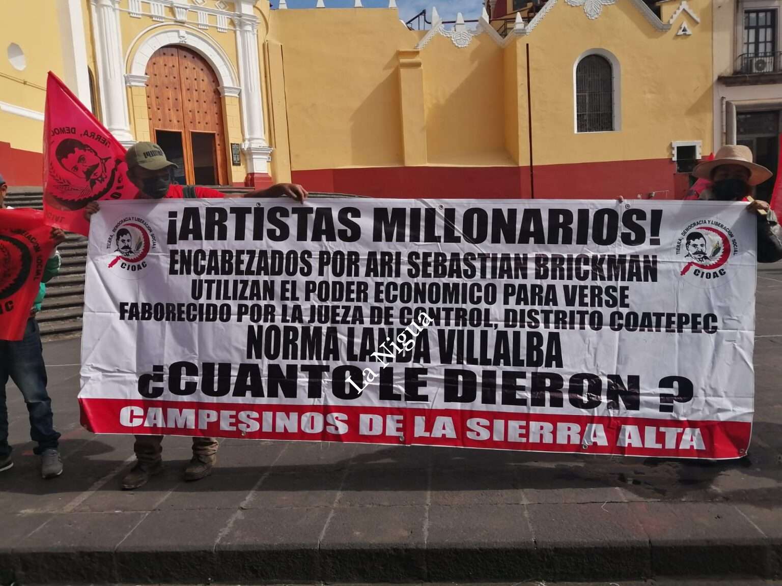 Integrantes de la CIOAC no permitirán desalogo de 8 integrantes de su grupo vinculados a proceso