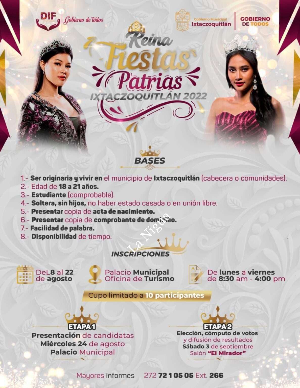 ¡Reina de las Fiestas Patrias Ixtaczoquitlán 2022! 👑🇲🇽