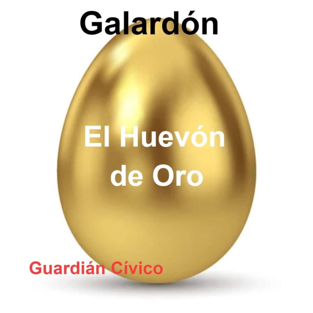 El Huevón de oro, un galardón virtual, que se otorgará cada semana