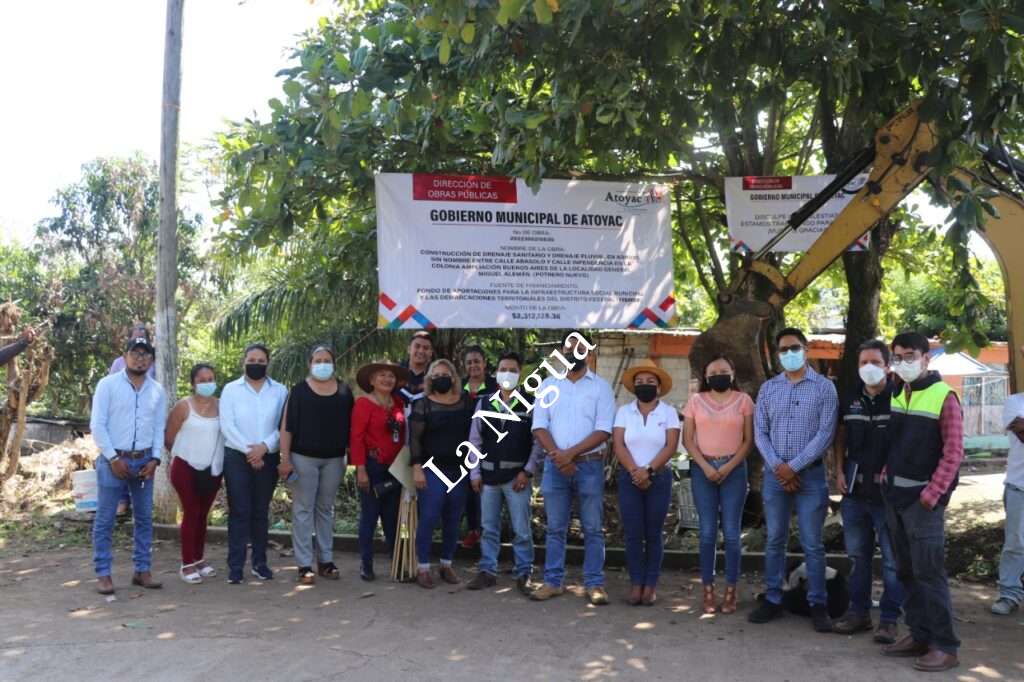 OBRA No.12 DEL AYUNTAMIENTO DE ATOYAC BENEFICIARÁ A VECINOS DE AMPLIACIÓN BUENOS AIRES