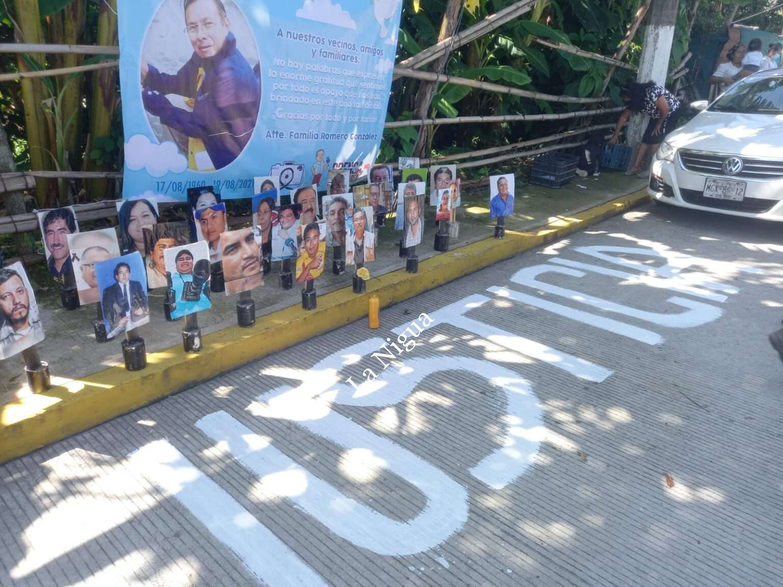 Realizan Cabo de Año con oraciones y sahumerio para Jacinto Romero Flores
