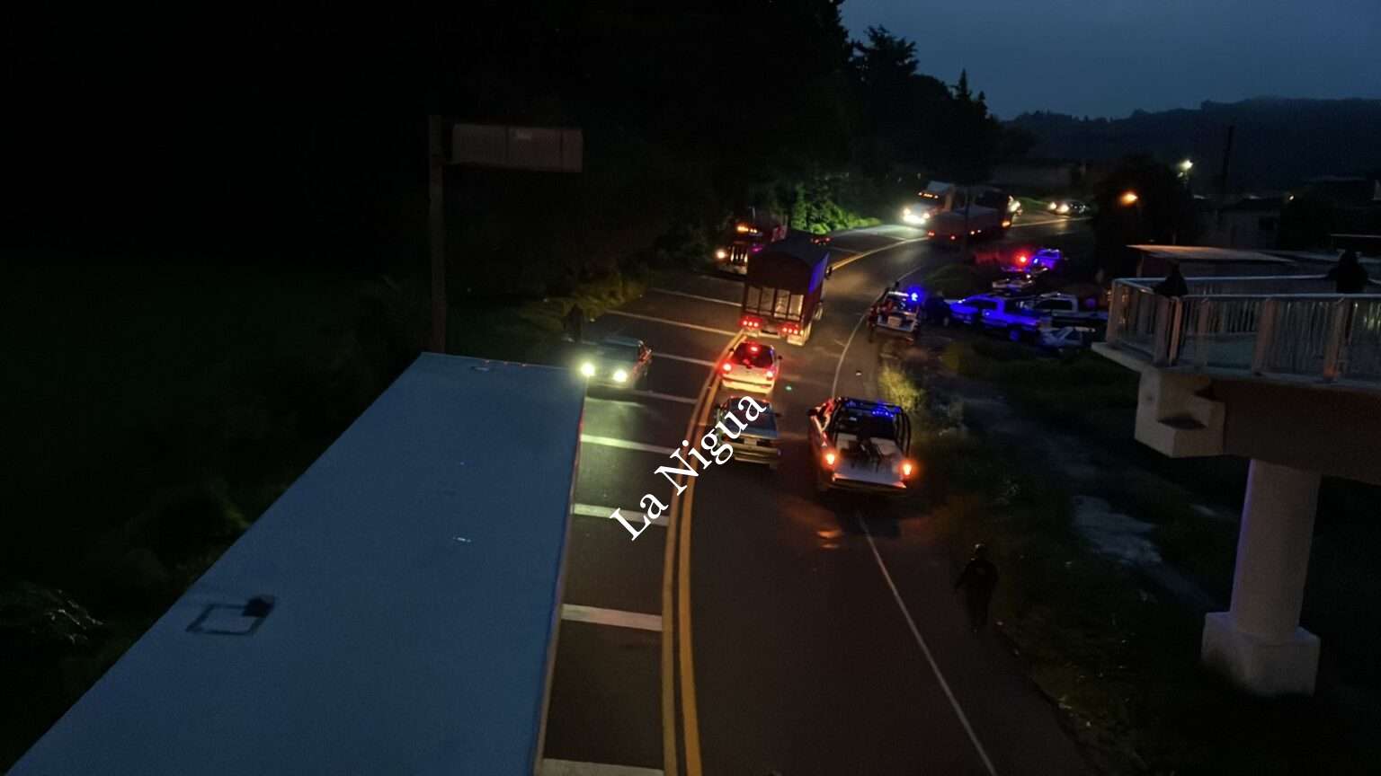 Retiran bloqueo de la carretera Xalapa-Perote a la altura de Rafael Lucio