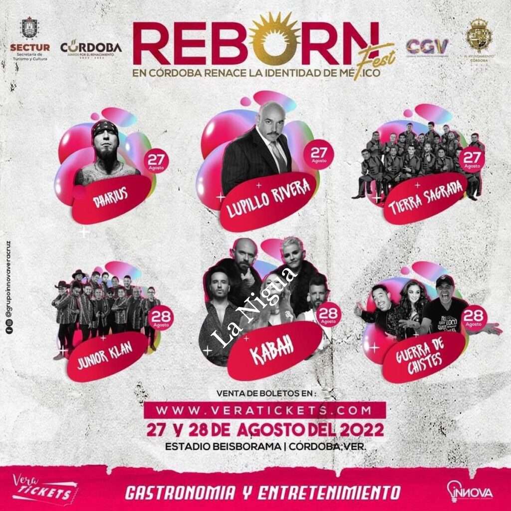 TODO LISTO PARA EL REBORN FEST 2022