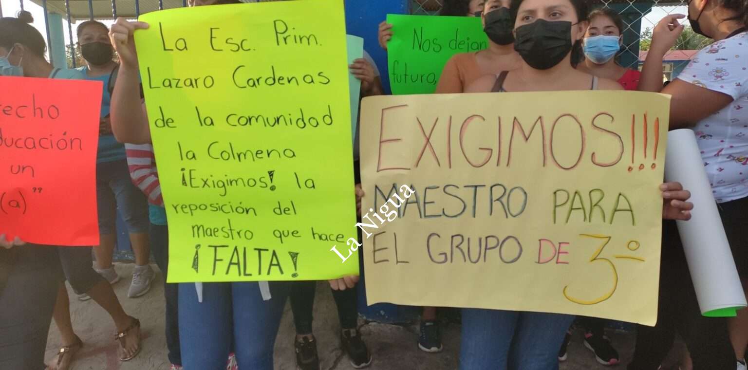 Toman supervisión escolar y primaria por falta de maestros