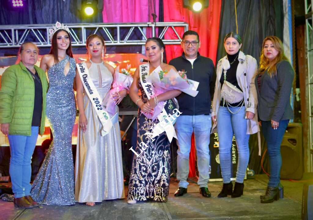 Grandiosa noche en el Certamen Señorita Chocamán 2022.