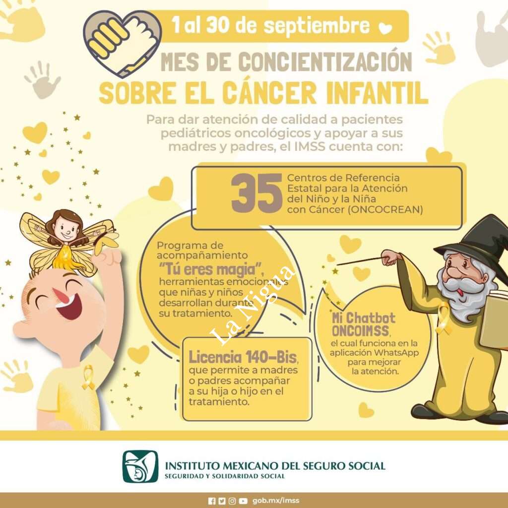Da a conocer IMSS Veracruz Sur síntomas para identificar oportunamente cáncer infantil