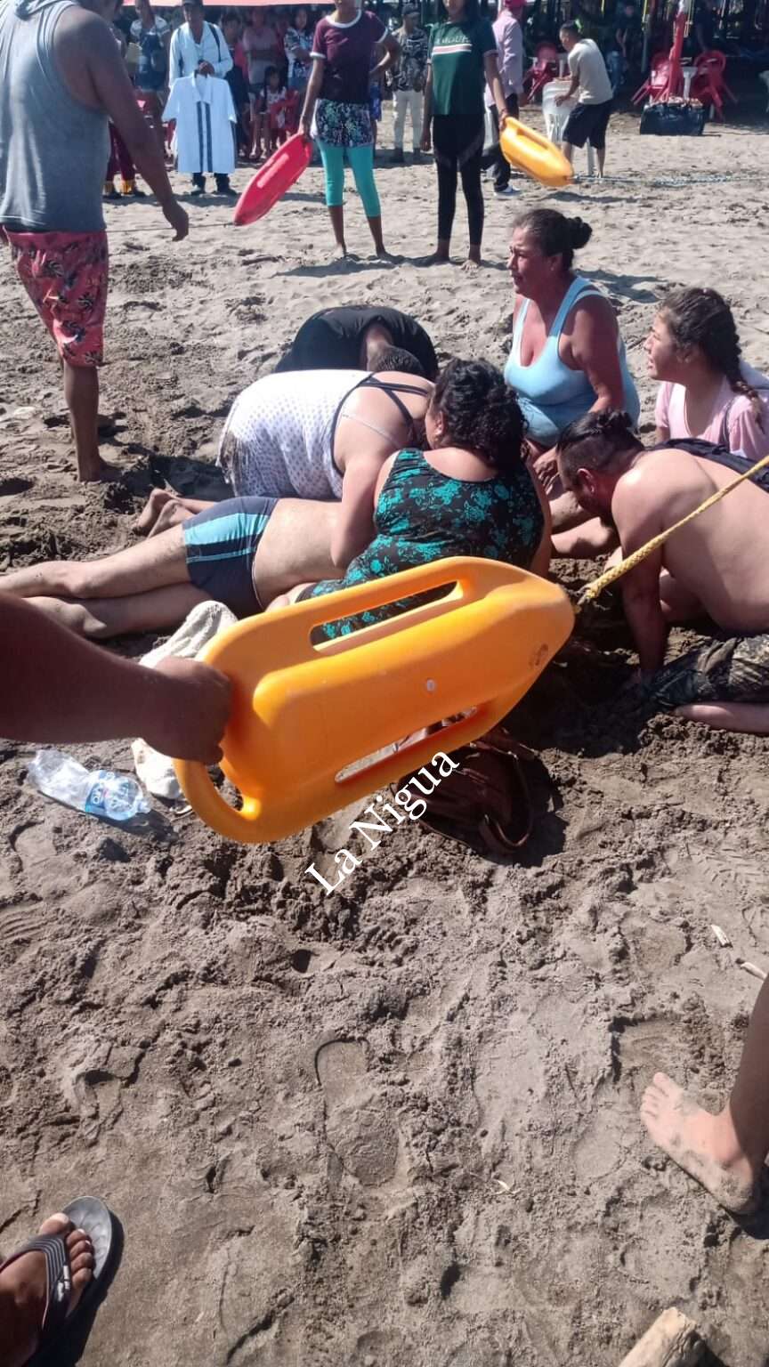 Intentó salvar a su familia y terminó ahogado en Tecolutla