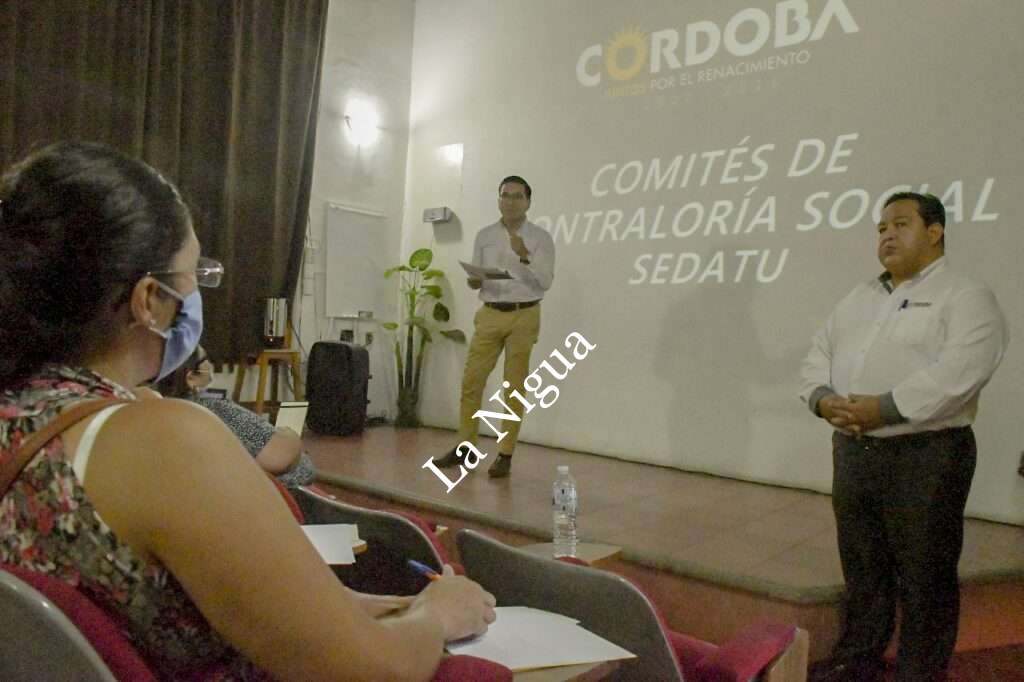 Garantiza SEDATU calidad de cuatro obras que realiza en Córdoba