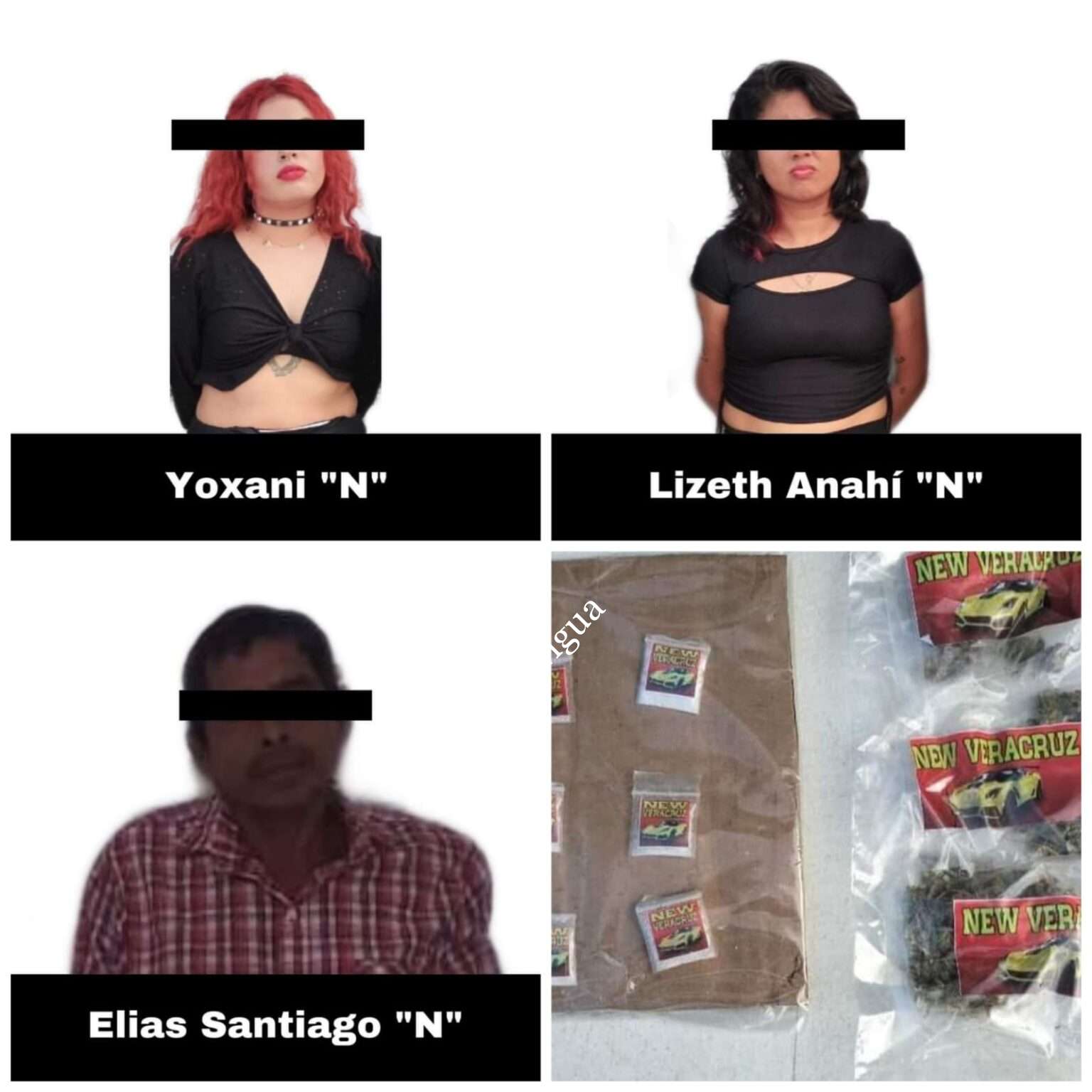 Intervienen SSP a dos mujeres en Minatitlán por presuntos delitos contra la salud