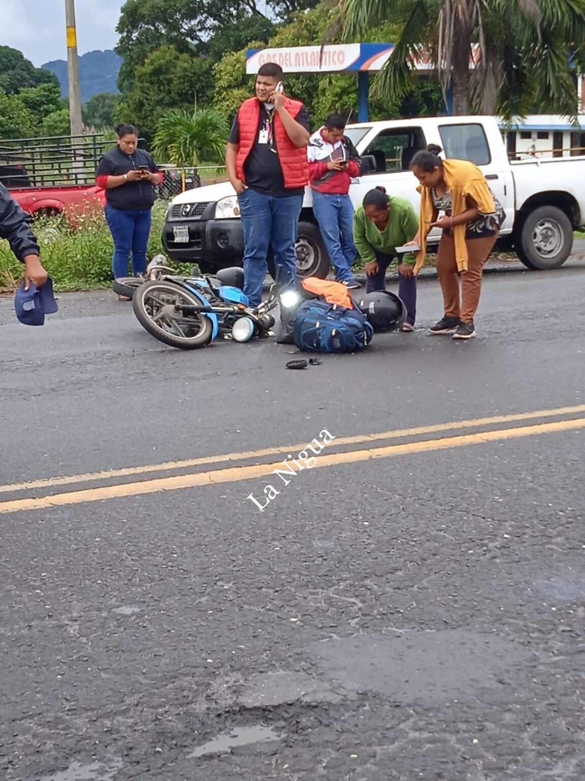 Vídeo: Se accidenta motocclista en la desviación de Omealca