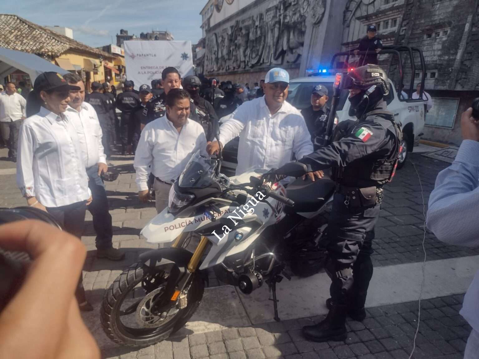 Refuerzan con motos y patrullas, la Seguridad Pública en Papantla