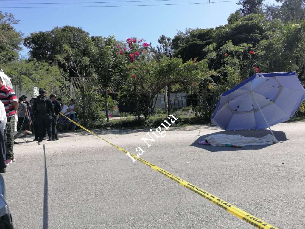 Iracundo, conductor; arrolla y mata a su pareja sentimental en Papantla