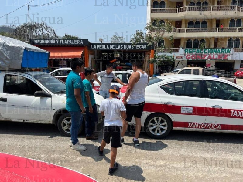 Despistado provoca choque por alcance sobre la municipalizada