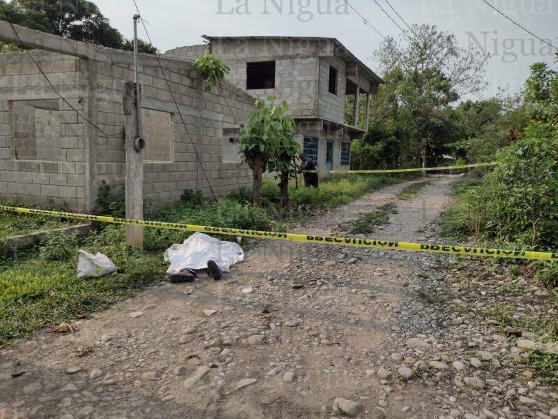 tropellan y matan a un campesino en Coyutla
