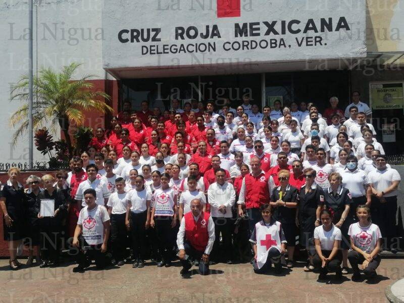Celebran Día Mundial de la Cruz Roja en la Delegación Córdoba.