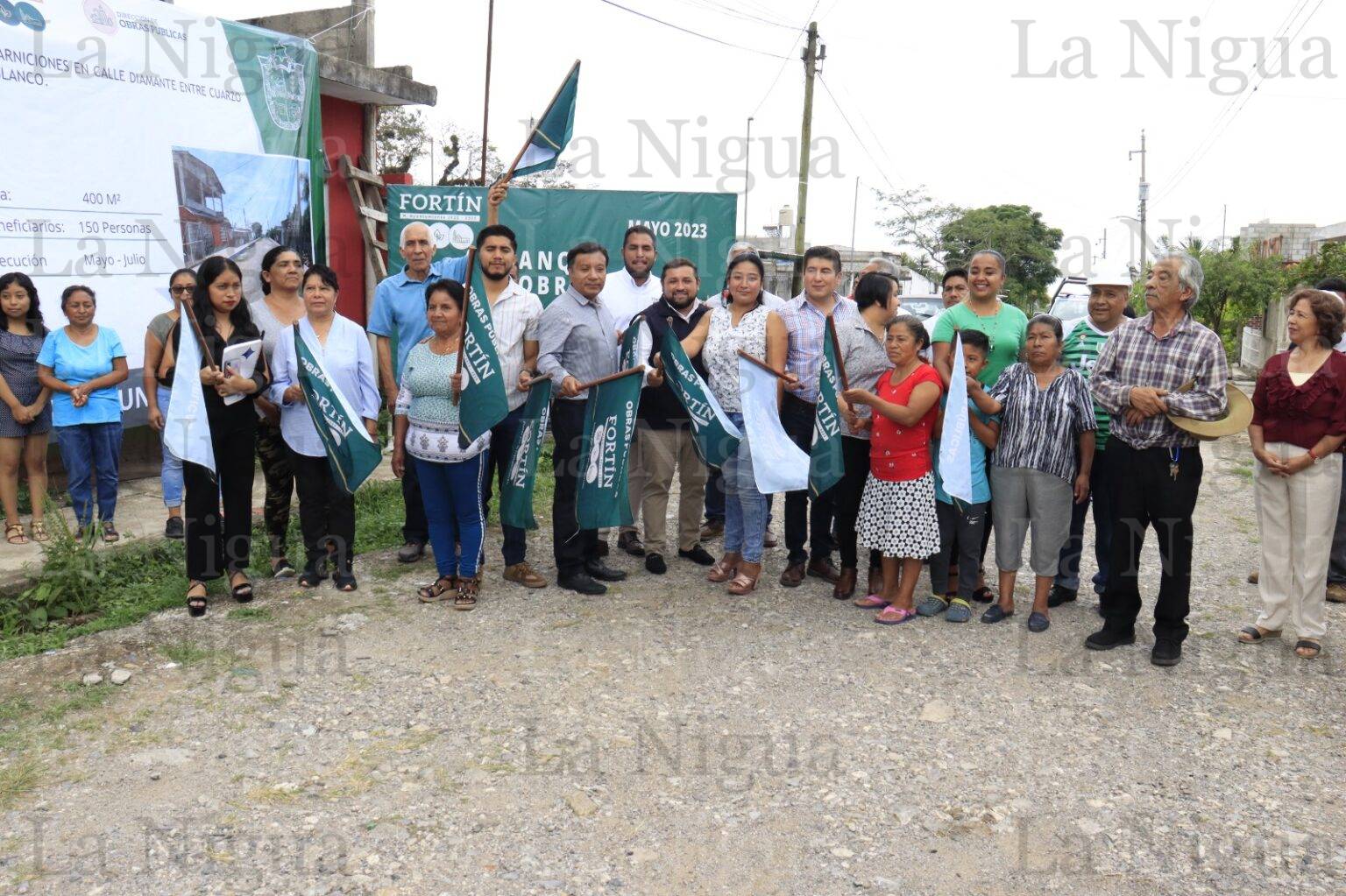 Van más obras públicas para Puente Blanco y Monte Salas