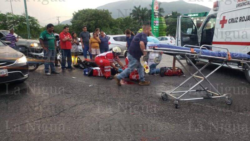 Tráiler aplasta a menor