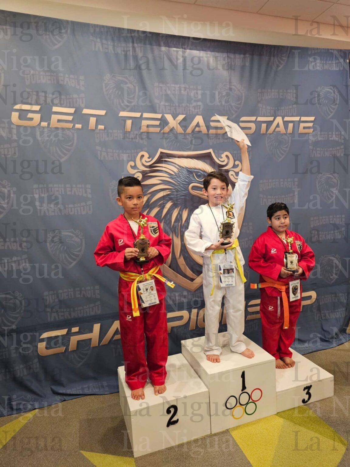 Cuatro medallas para Paquito Garrido en Get Texas State TKD